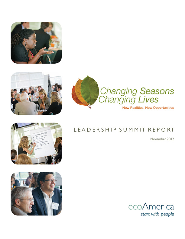 Leadership Summit Report 2012 - ecoAmerica