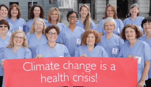 Nurses from our Climate for Health Community