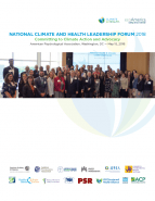 National Climate and Health Leadership Forum 2018 Cover