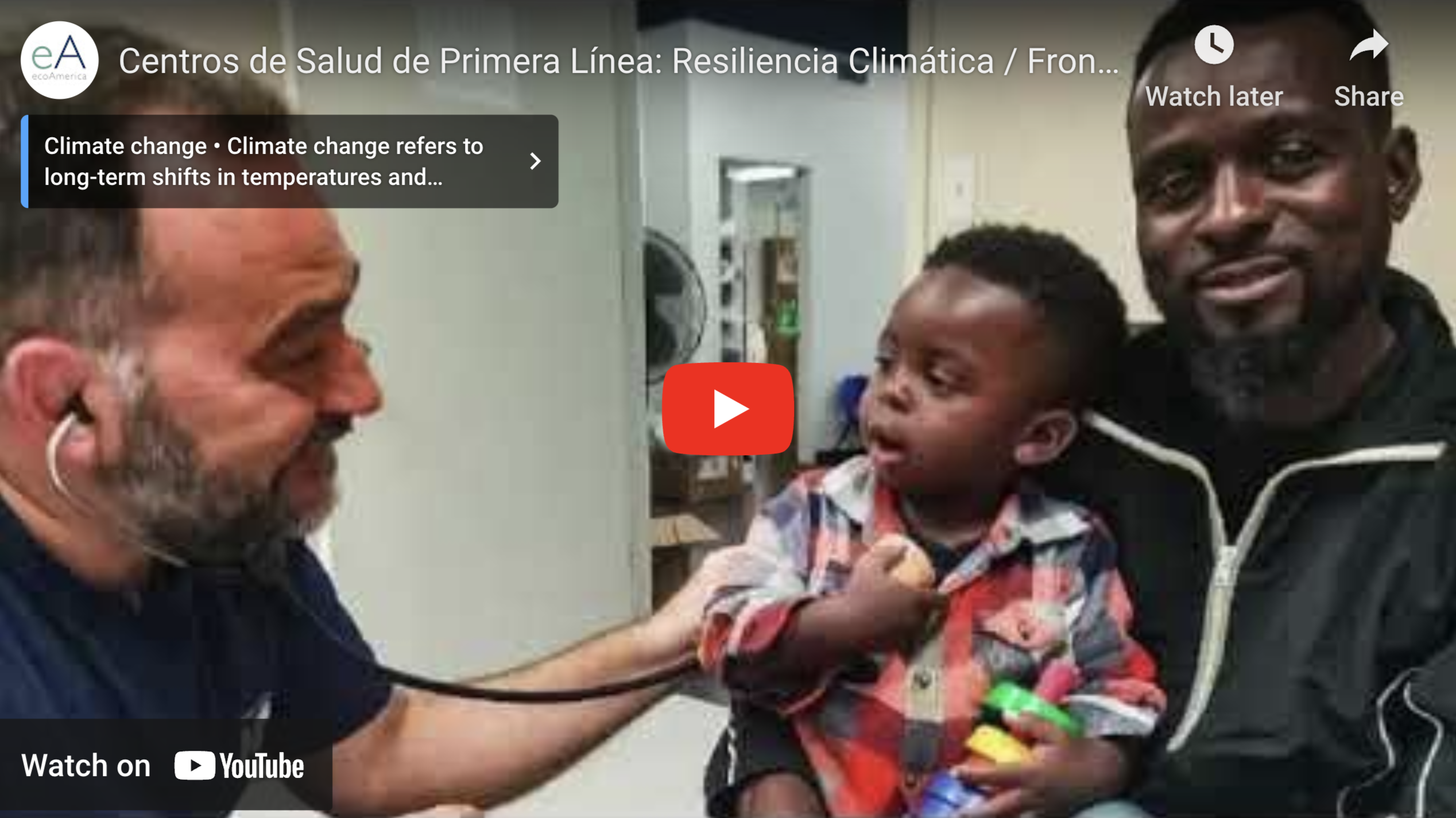 Centros de Salud de Primera Línea: Resiliencia Climática / Front Line Clinics: Climate Resilience