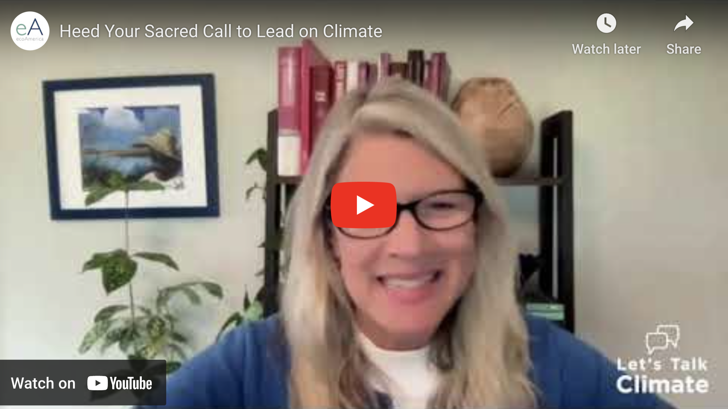 Heed Your Sacred Call to Lead on Climate
