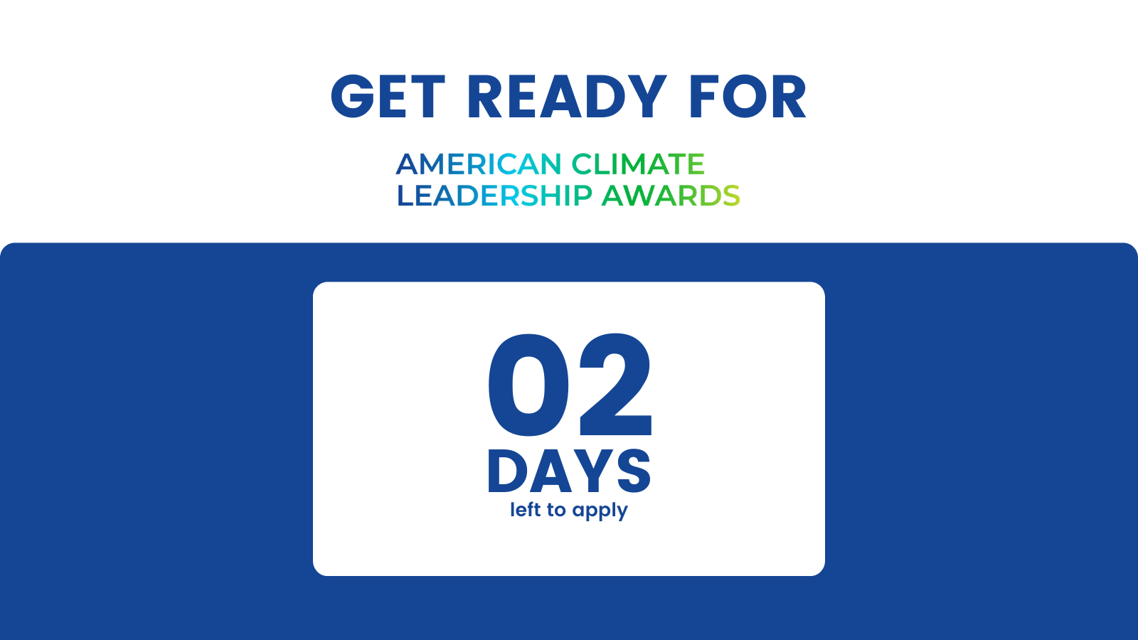 ACLA Leaders 2024 Countdown 2 Days ecoAmerica